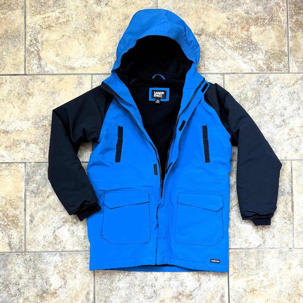 Lands End Youth Squall Winter Jacket Coat Size XL 18-20 Husky NWOT